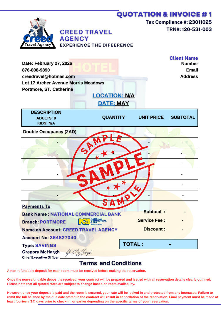 Flight Invoice Flight Invoice
